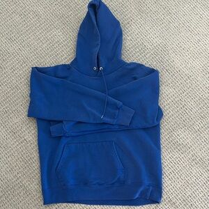 Hanes Blue Pullover Hoodie Sweatshirt